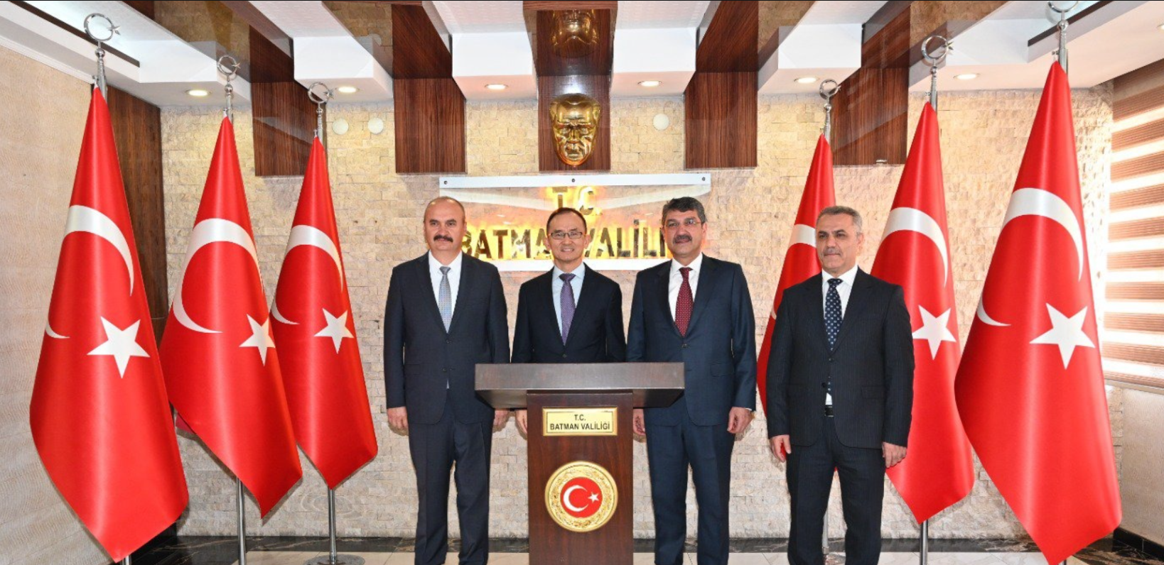 Çin Büyükelçisi Xuebin’den Batman Valiliği’ne Ziyaret